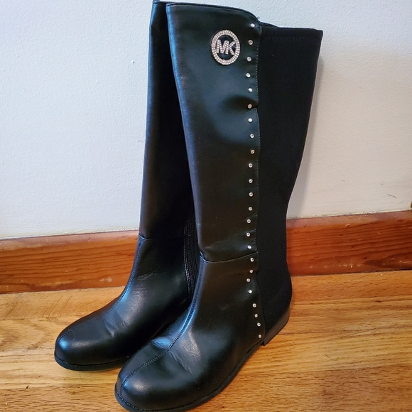 Michael Kors Black High Boots - Picture 1 of 3